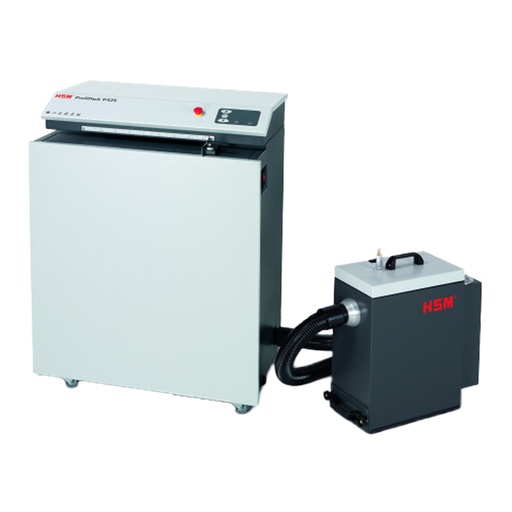 [D95836] Macchina perfora cartoni HSM Profipack P425 c/ predisposizione aspirat. polvere