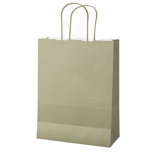 [D96036] 25 shoppers Twisted carta kraft 22x10x29cm salvia Mainetti Bags