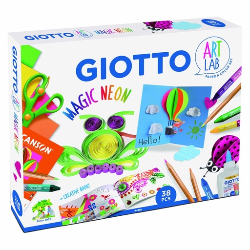 [D96189] Laboratorio artistico Neon Giotto