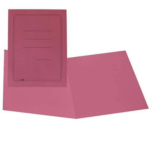 [D96196] 100 cartelline semplici magenta c/stampa 145gr