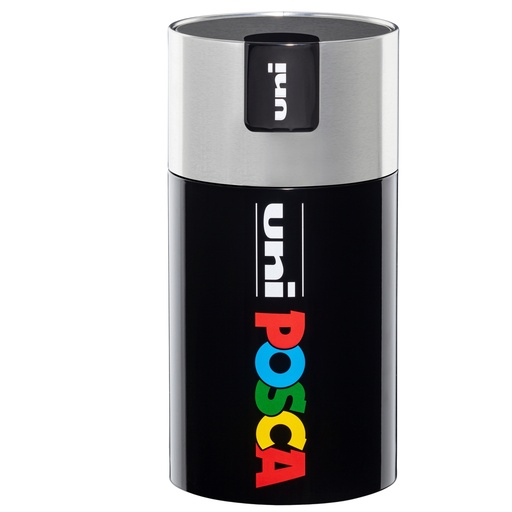 [D96217] Gift Box c/coperchio argento 18 marcatori Uni Posca PC5M p. media col.ass. UNI