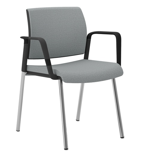 [D96230] Seduta attesa Kind KI4GNBR grigio chiaro con braccioli inclusi