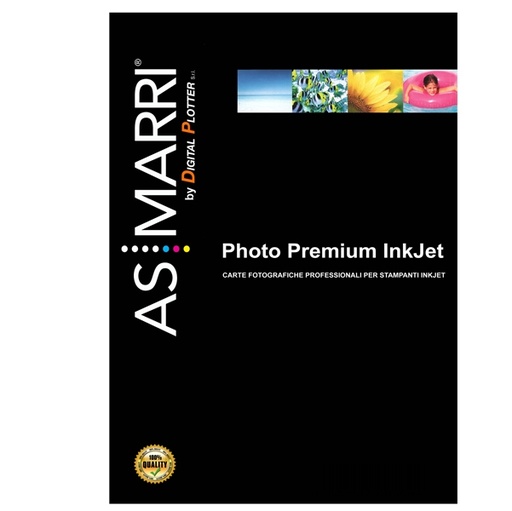 [D28645] CARTA INKJET A4 270GR 40FG PHOTO PREMIUM LUCIDA 8432 AS MARRI