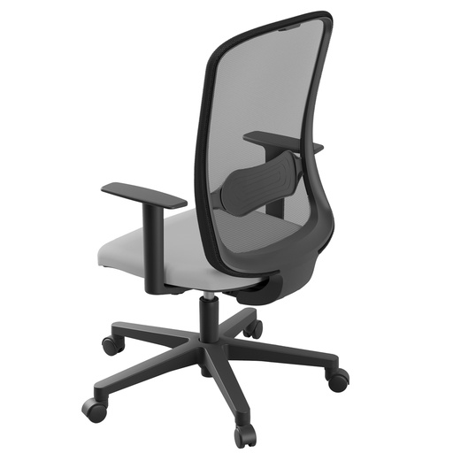 [D96244] Seduta operativa Shape SHST grigio chiaro/grigio con braccioli regolabili