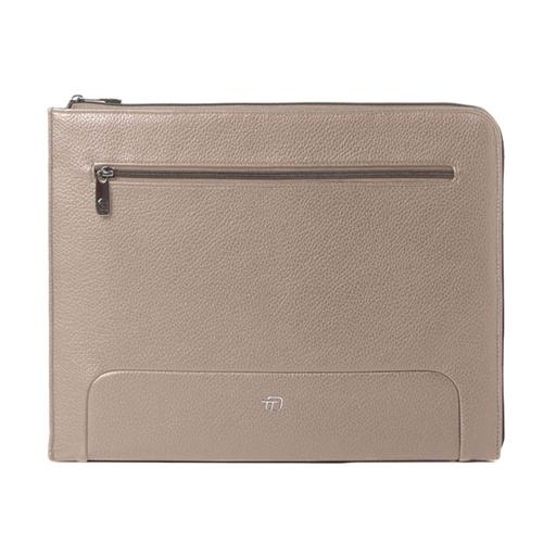 [D96392] Office bag Gate Trended ecopelle dim. 20x26x2cm ghiaccio InTempo