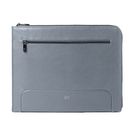 [D96393] Office bag Gate Trended ecopelle dim. 20x26x2cm azzurro InTempo