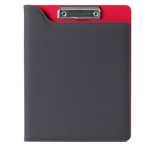 [D96402] Portablocco Meet c/molla dim. 31x25x1,5cm rosso InTempo