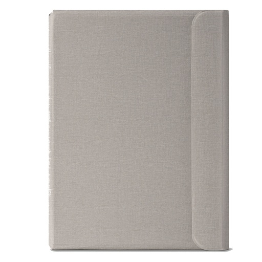 [D96409] Portablocco Meet c/alette magnetiche dim. 31x25x1,4cm grigio InTempo