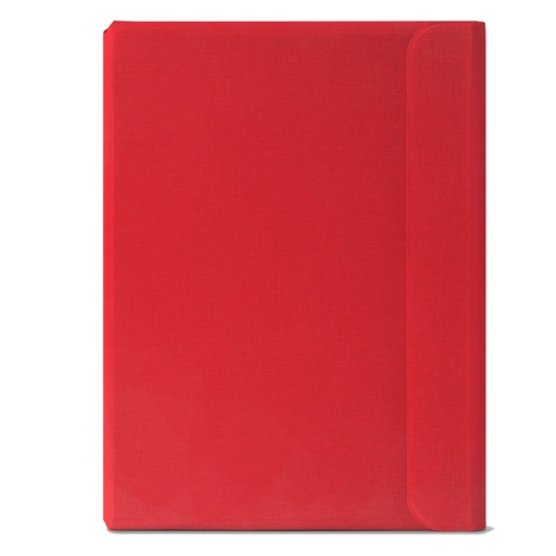 [D96410] Portablocco Meet c/alette magnetiche dim. 31x25x1,4cm rosso InTempo