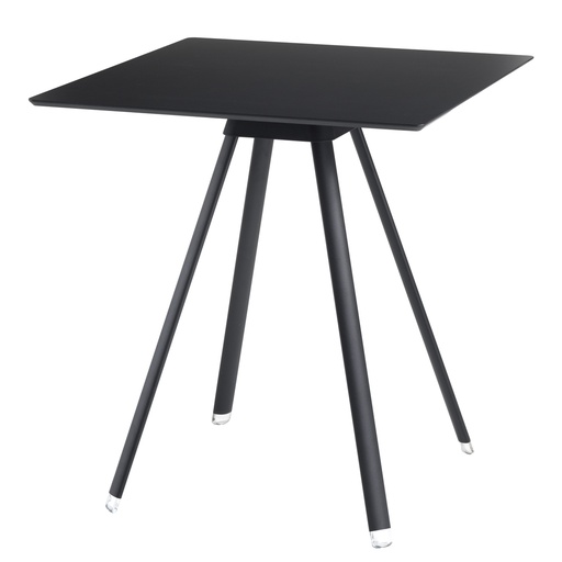 [D96510] Tavolo bar basso Tapas TAVTA quadrato nero