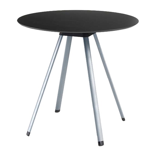 [D96511] Tavolo bar basso Tapas TAVTA rotondo nero