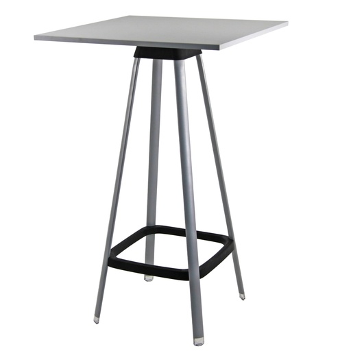 [D96514] Tavolo bar alto Tapas TAVTA quadrato grigio