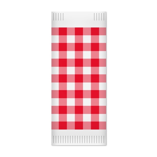 [D96628] 1000 Porta posate Linea tissue decorati fantasia snack Fato