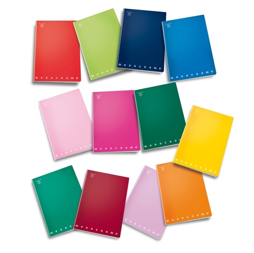 [D28932] MAXIQUADERNO A4 40fg+2 80gr 1rigo MONOCROMO PIGNA