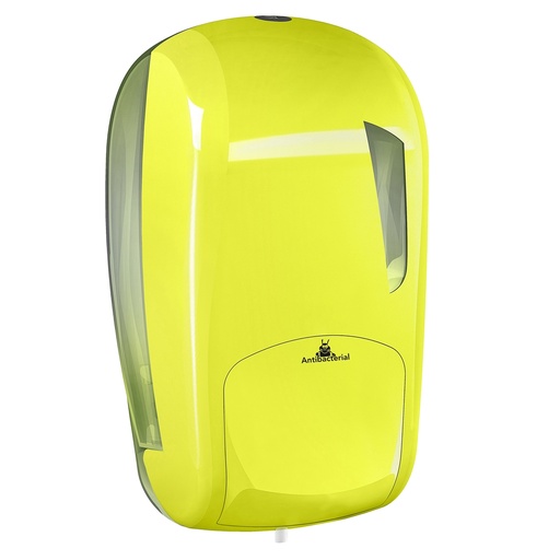 [D96765] Dispenser sapone liquido a riempimento Skin 1 L giallo fluo