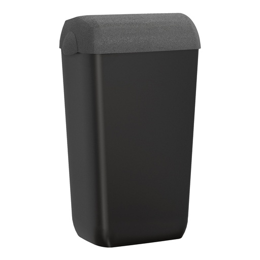 [D96778] Cestino gettacarte Skin Pietra con coperchio 23L Mar Plast