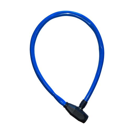 [D96789] Lucchetto per bici a 2 chiavi 650mm Metalplus