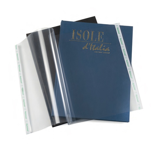 [D96961] Coprilibro Cristallo 14 PP liscio neutro 50x31cm Ri.Plast