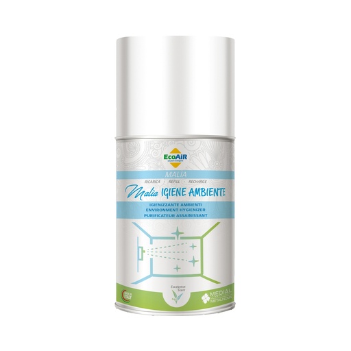 [D97109] Refill igiene ambiente eucalipto 250ml per diffusore Basic Fresh