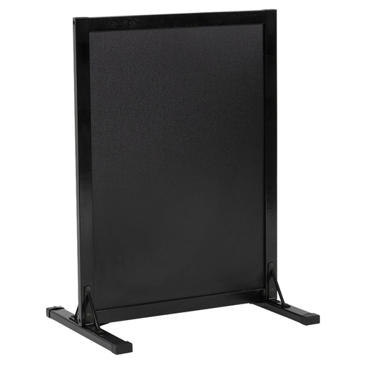 [D97200] Lavagna Stand da terra Woody 78x56x40cm nero Securit