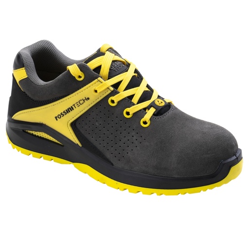 [D97280] Calzatura di sicurezza S1P Kandhar grigio/giallo N 39 Rossini