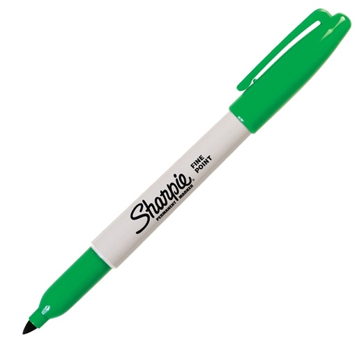 [D29108] MARCATORE SHARPIE VERDE PERMANENTE P.FINE