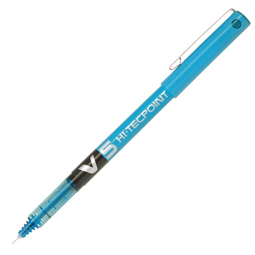 [D29236] ROLLER HI-TECPOINT V5 AZZURRO PILOT
