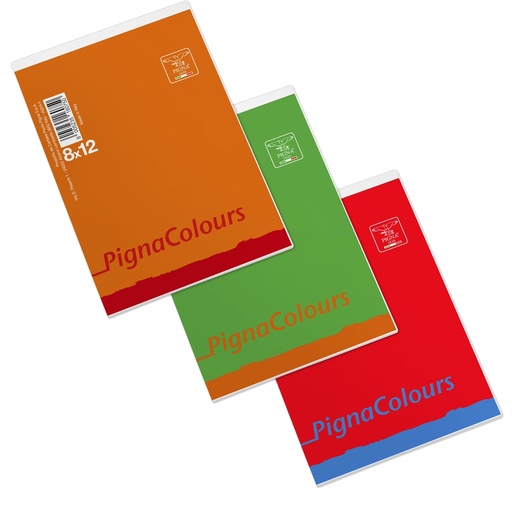[D97630] Blocco Colours f.to 8x12cm 5mm 60fg 60gr Pigna