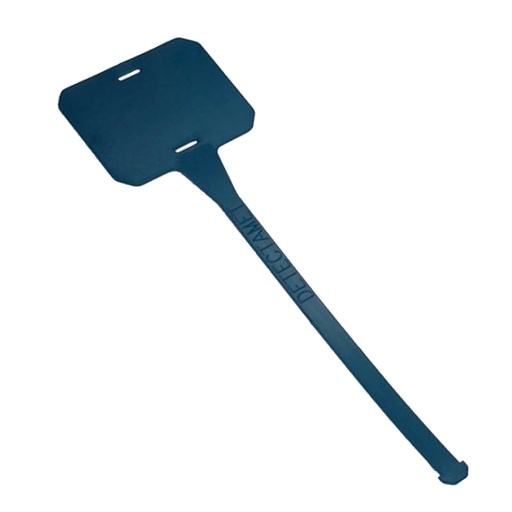 [D97770] Targhetta detectabile riutilizzabile colore blu
