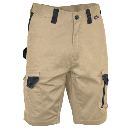 [D97928] Pantaloncini Kediri Super strech Taglia 52 corda/nero Cofra
