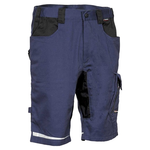 [D98010] Pantaloncini Serifo Taglia 50 Blu navy/nero Cofra