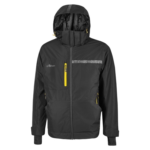 [D98080] Giacca Wink Tg. L nero-giallo U-power