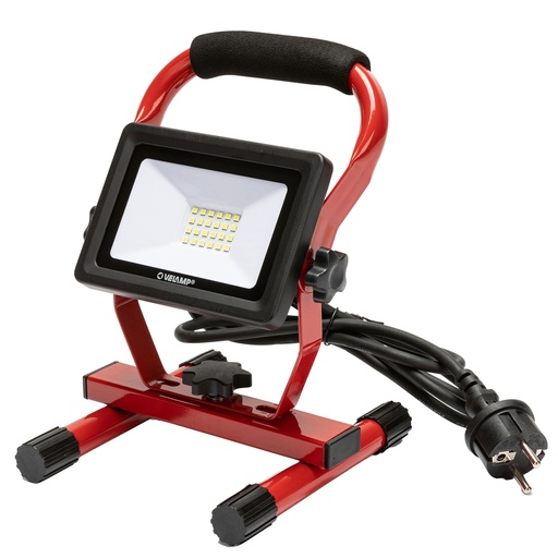 [D98119] Proiettore da cantiere Light Pad 20W con staffa e cavo 1,5m Velamp