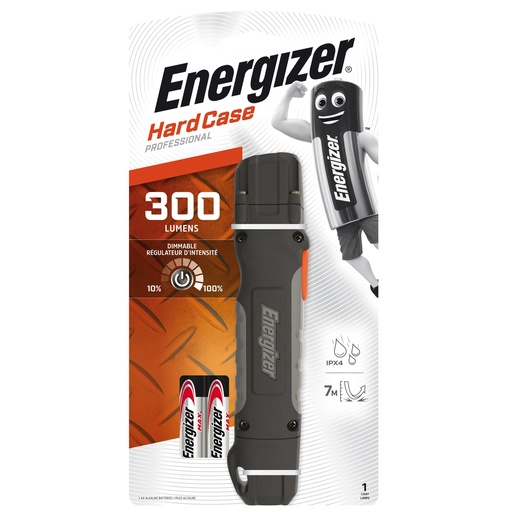 [D98146] Torcia HardCase Professional 2AA Energizer