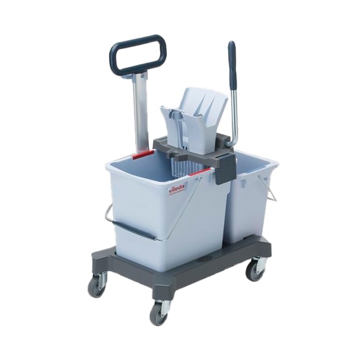 [D98150] Carrello per le pulizie UltraSpeed Pro Doppio con barra Vileda