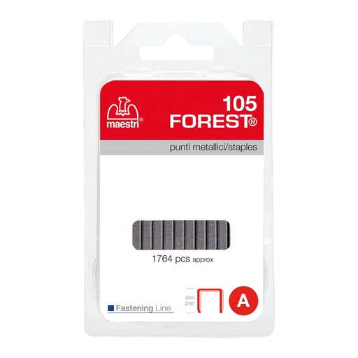 [D98264] Punti 105 Forest 5mm blister 1764 punti Ro-Ma