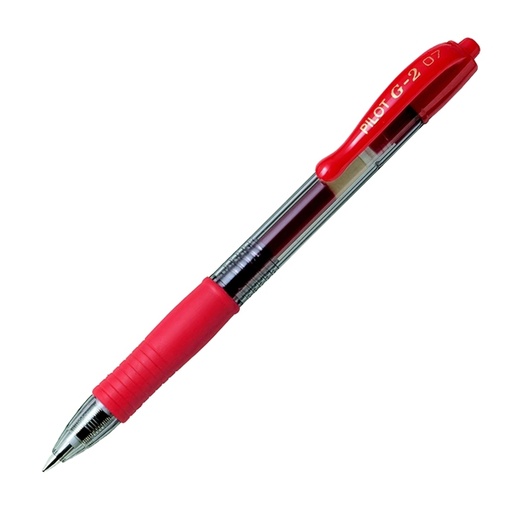 [D29423] Roller gel scatto G-2 0,7mm rosso PILOT