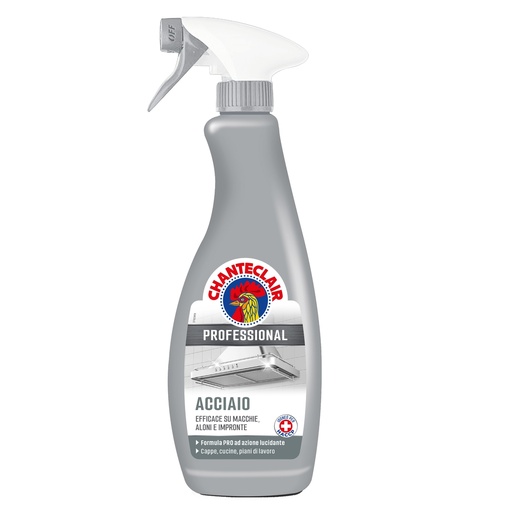 [D98684] Chanteclair Professional acciaio brillante 700ml in trigger