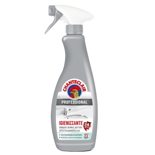 [D98685] Chanteclair Professional igienizzante H24 spray 700ml in trigger