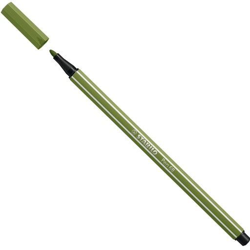 [D98715] Pennarello Stabilo Pen 68/35 verde mimetico