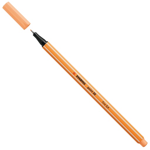 [D98724] Pennarello Stabilo Point 88/25 arancione pastello
