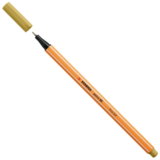 [D98726] Pennarello Stabilo Point 88/66 cachi