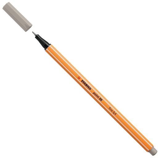 [D98731] Pennarello Stabilo Point 88/93 grigio caldo