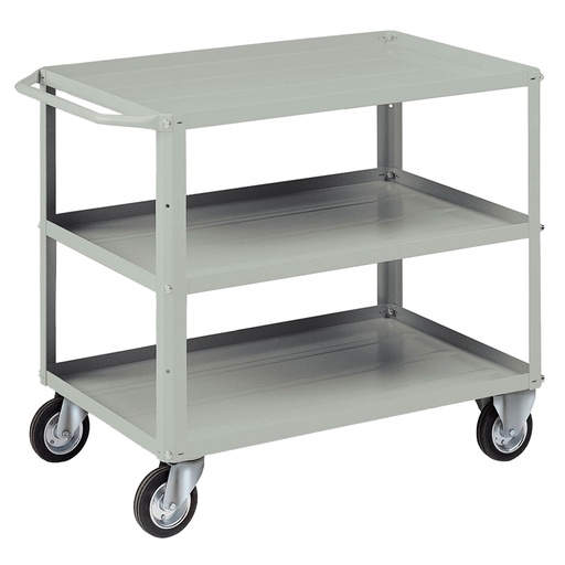 [D99079] Carrello 3 vasche da 93x60cm grigio