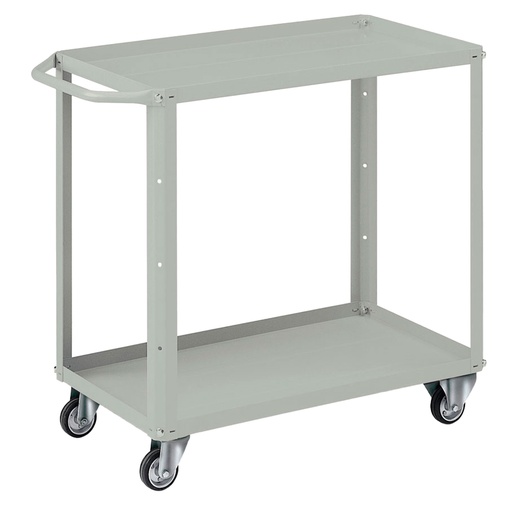 [D99081] Carrello 3 vasche da 80x45cm grigio