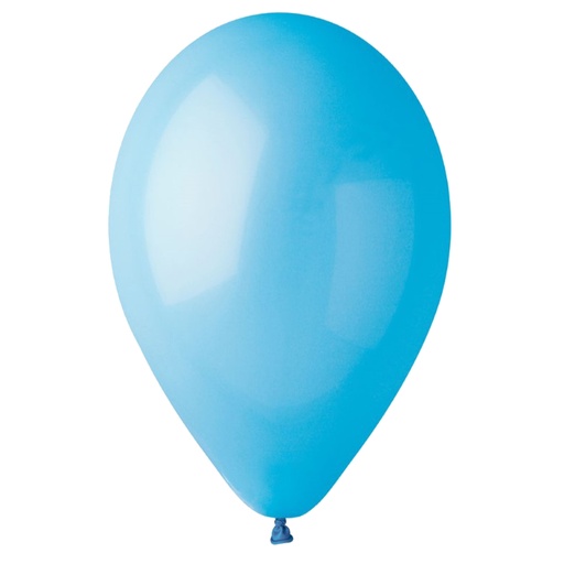 [D99151] Busta 25 palloncini in lattice D26cm celeste Big Party