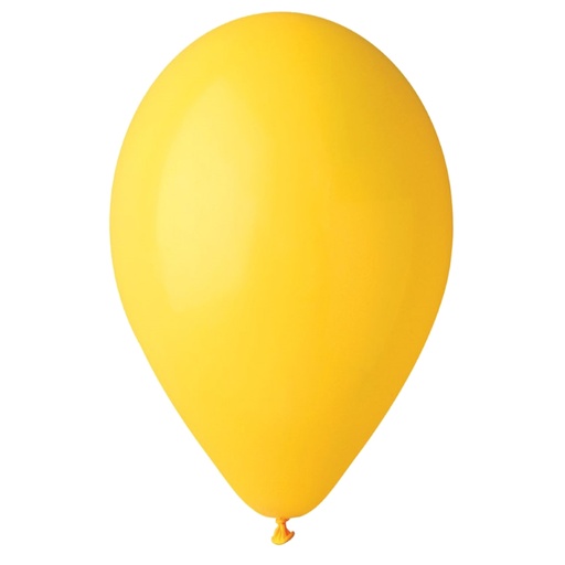 [D99153] Busta 25 palloncini in lattice D26cm giallo Big Party