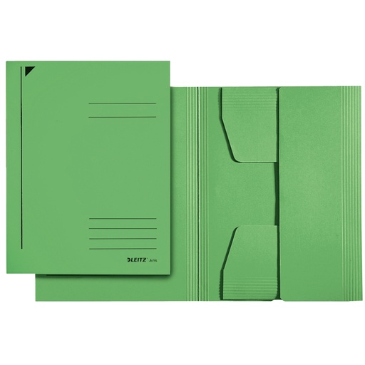[D99244] Cartellina 3 lembi verde 24,3X34cm Leitz