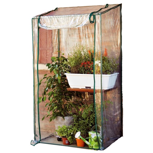[D99318] Serra Buganvillea senza ripiani 100x170/190cm verde/trasparente Verdemax