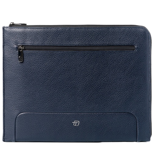 [D99391] Office bag Gate Trended ecopelle dim. 20x26x2cm blu InTempo